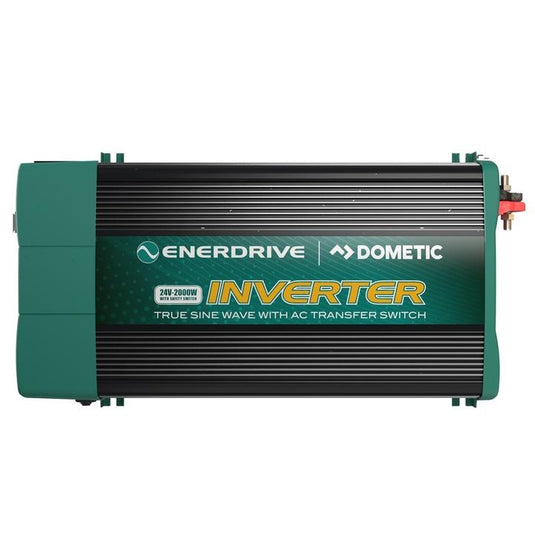 Enerdrive 2000W 24V True Sine Wave Inverter with AC Transfer & Safety Switch