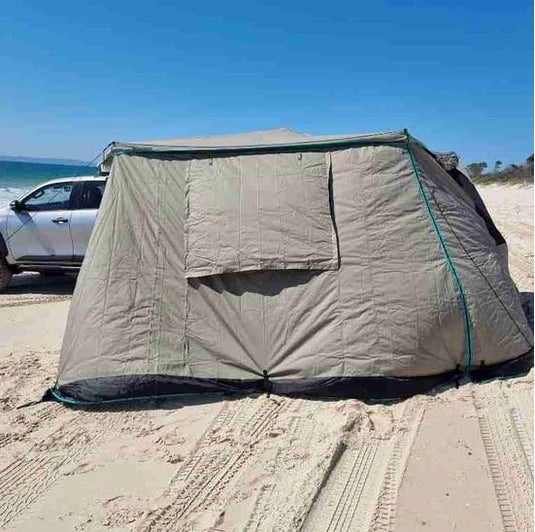 30 Second Wing Awning - 2.7m Side Wall with Window 30 Second Wing Awning