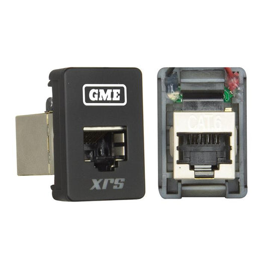 GME RJ45 Pass-Through Adaptor - Type 1 (White)
