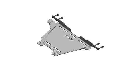 Gearbox skid plate - Al - Toyota Hilux Revo