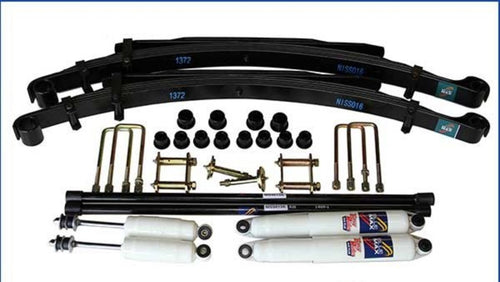 4x4 Suspension Lift Kit - Heavy Duty Raised 50mm - Nissan Navara D22 - 3/1997 onwards