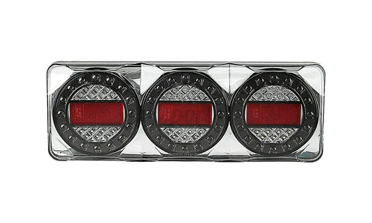 370 Series Stop/Tail/Indicator/Reverse/Reflector 10-30V Rear Bolt Mount w/ Deutch