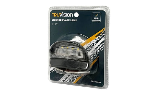 4LED License Plate Lamp 10-30V Blister Piranha Off Road Products