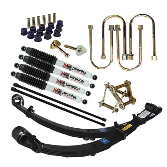 4x4 Suspension Lift Kit - Extra Heavy Duty Raised 40mm - Holden Colorado RC - Ga Piranha Off Road