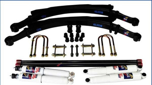4x4 Suspension Lift Kit - Heavy Duty Raised 50mm - Holden Rodeo - Pickup KB/TFS 1988 - 2002 Piranha Off Road