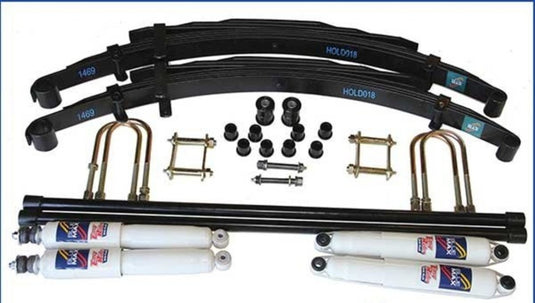 4x4 Suspension Lift Kit - Heavy Duty Raised 50mm - Holden Rodeo RA - 2003 to 2008 Piranha Off Road