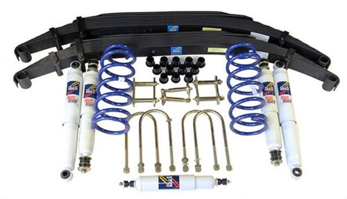 4x4 Suspension Lift Kit - Medium Duty Raised 50mm - Toyota Landcruiser 78 Series Troop Carrier - 9/1999 to Current Piranha Off Road
