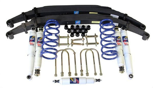 4x4 Suspension Lift Kit - Medium Duty Raised 50mm - Toyota Landcruiser 78 Series Troop Carrier - 9/1999 to Current Piranha Off Road