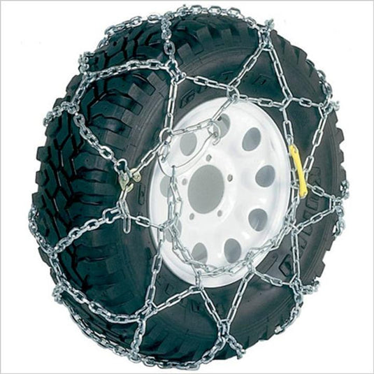 Snow & Mud Chains Diamond Pattern - Bus - Size 295-80R x 22.5 - Square Section - Pair