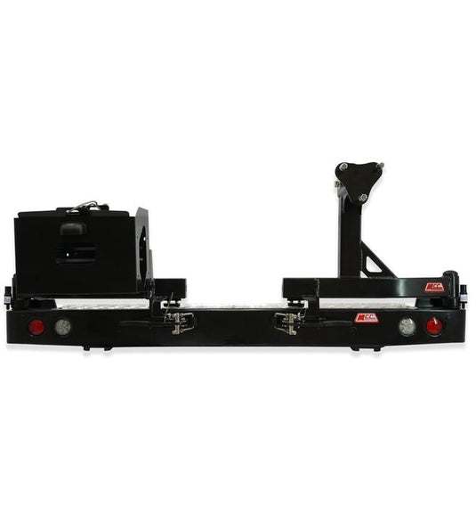 Challenger PB PC 2008-2016 022-02 Rear Wheel Carrier Single Jerry Can Holder Package