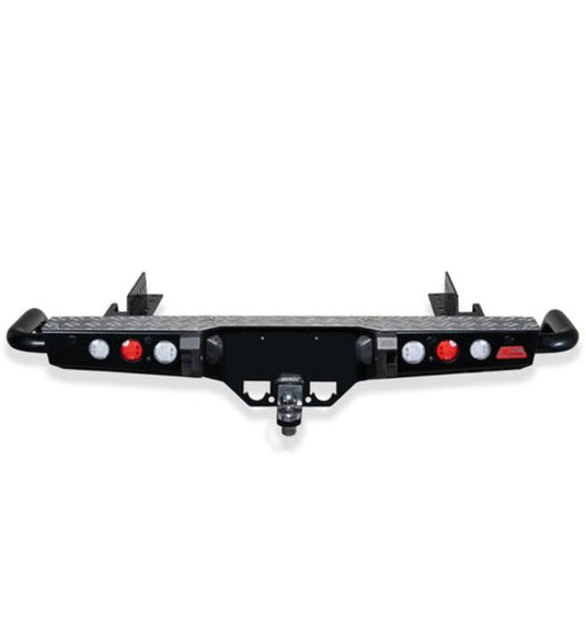 Triton ML 2006-2009 022-03 Jack Rear Bar with Light Kit and Chrome Step Plate Package