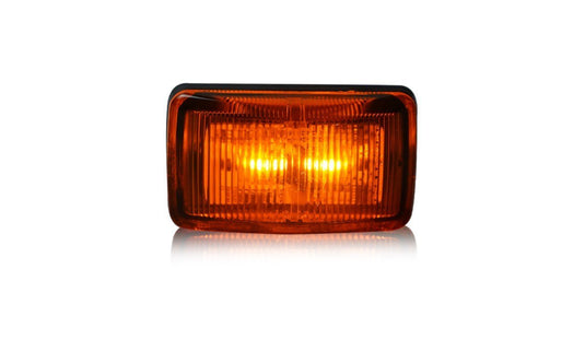 62 Series Amber Side Marker, with Supplementary Cat.5 Side Indicator 10-30V Blister Piranha Off Road Products