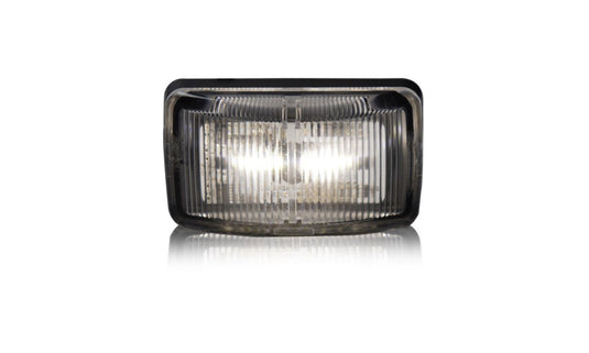 62 Series White Front-End Outline Marker 10-30V Blister Piranha Off Road Products