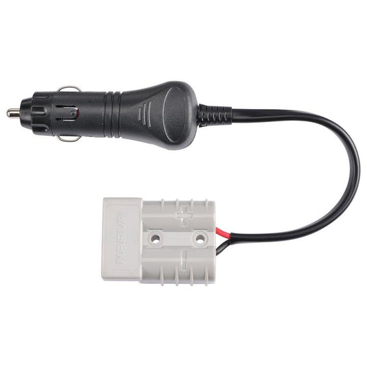 Heavy-Duty Adaptor (Cigarette Lighter Plug To Battery Connector)