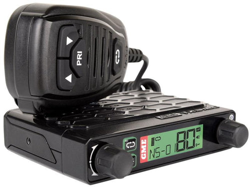 GME 5 Watt Super Compact UHF CB Radio with ScanSuite & Speaker Microphone