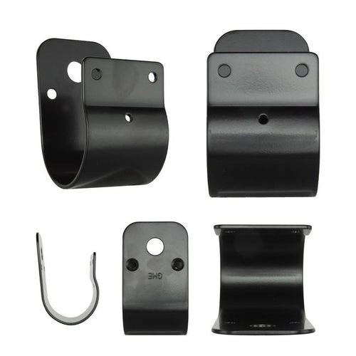 GME 63mm Wrap Around Bull Bar Bracket- Black