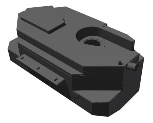 Brown Davis 162L Replacement Long Range Fuel Tank to Suit Nissan Patrol GU Y60 (1997-Present) All Models - 50mm Body Lift