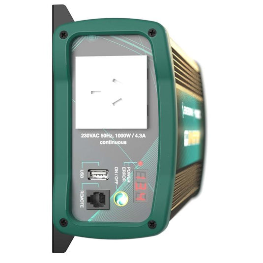 Enerdrive 1000W 12V True Sine Wave Inverter