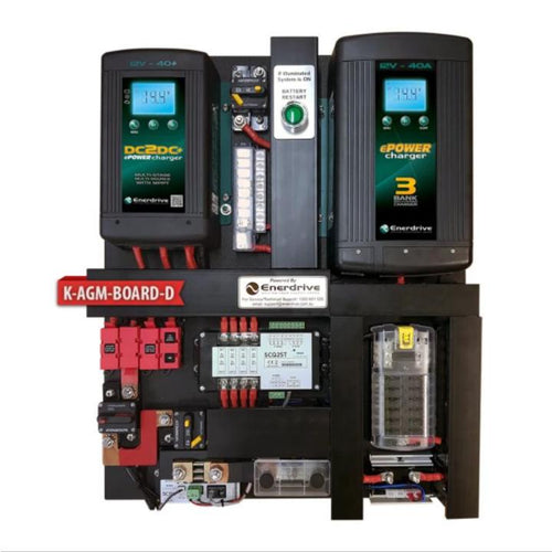 Enerdrive AGM BOARD 40A AC 40A DCDC inc SIMARINE