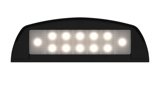 Ap84M Led License Plate Lamp Black 12 Le