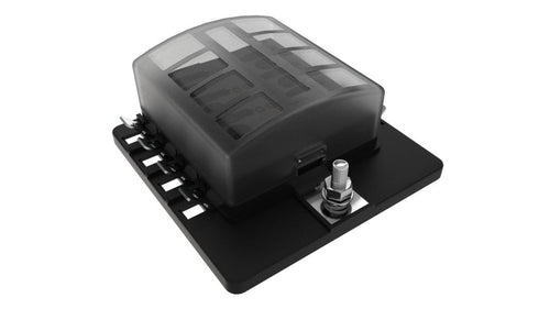 8 Way standard fuse holder with PC Terminals AP LED