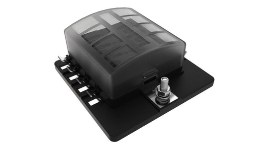 8 Way standard fuse holder with PC Terminals AP LED