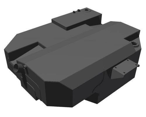 Brown Davis 169L Replacement Long Range Fuel Tank to Suit Toyota Landcruiser 79 Series (2007-2016) - (2007-10/2016) V8 Diesel Only - Models with STD F