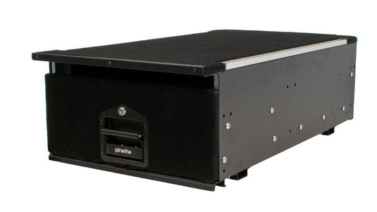900MM Drawer Fixed Top with LED light - Aluminium Piranha Off Road