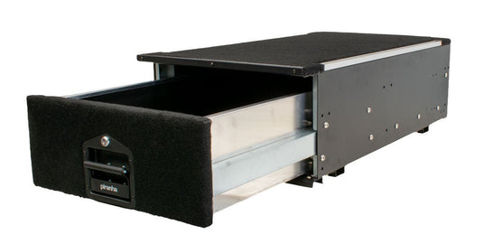 900MM Drawer Fixed Top with LED light - Aluminium Piranha Off Road