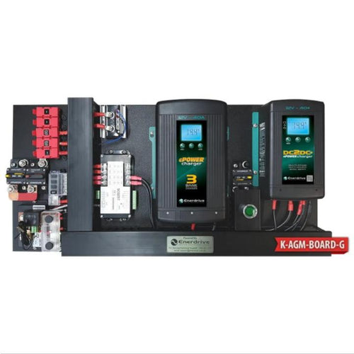 Enerdrive AGM BOARD 40A AC 40A DCDC inc SIMARINE_K-AGM-BOARD-G