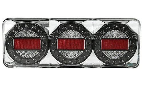 370 Series Stop/Tail/Indicator/Reverse/Reflector 10-30V Rear Bolt Mount w/ Deutch