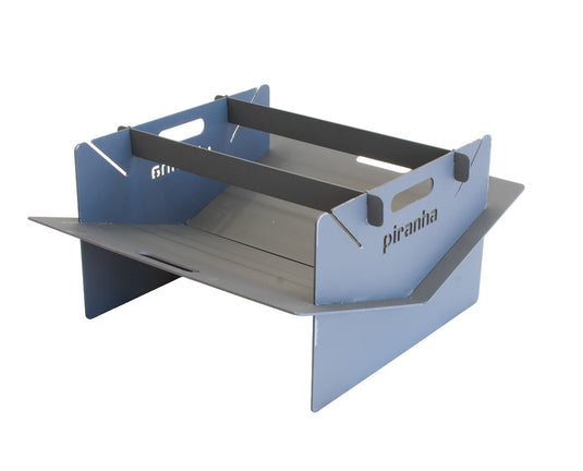 Steel Fire Pit & Grill – Portable Cooking & Campfire Companion