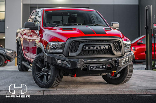 HAMER RAM 1500 DS 2017-2021 BULL BAR King Series (Incl. Rated Recovery Points)