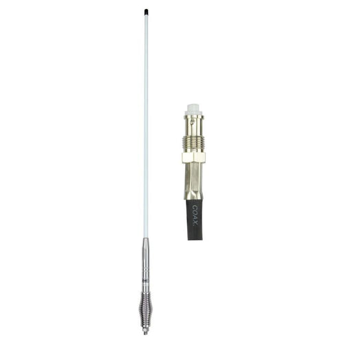 GME 1060mm Fibreglass Radome Antenna, AS001 Spring (6.6dBi Gain) - White