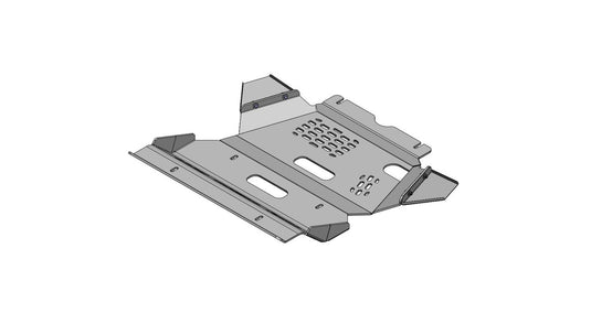 Sump skid plate - Al - Toyota Hilux Revo