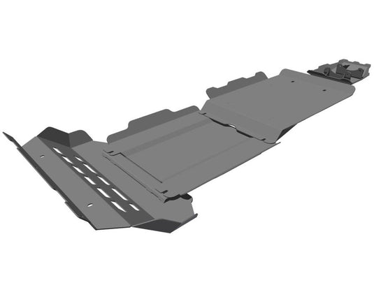 Brown Davis Full Underbody Protection Kit to Suit Toyota Hilux (2005-2015) All Models 4WD
