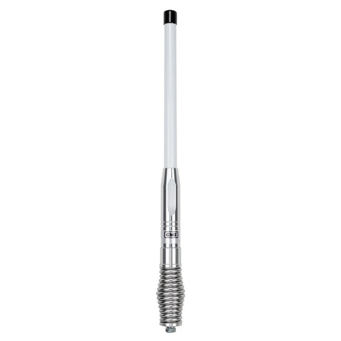 GME 580mm Heavy Duty Fibreglass Radome Antenna AS004 Spring (2.1dBi Gain) - White