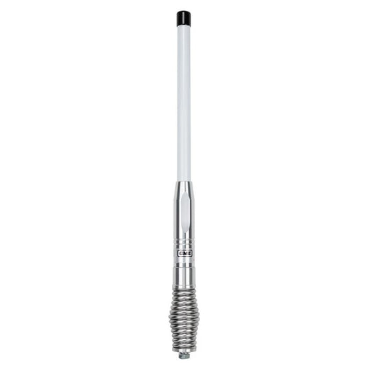GME 580mm Heavy Duty Fibreglass Radome Antenna AS004 Spring (2.1dBi Gain) - White
