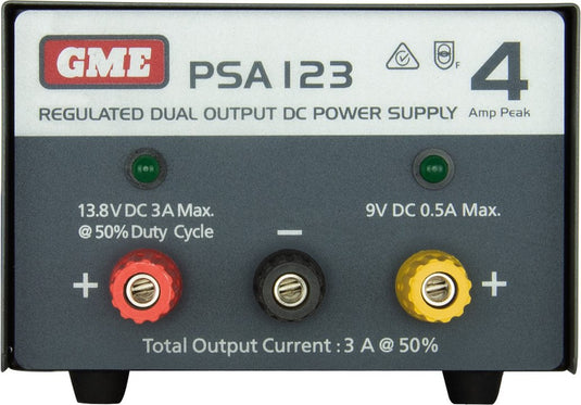GME Regulated Power Supply (4 Amp Peak)