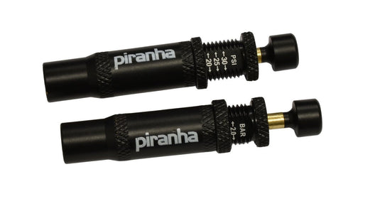 Auto - Stop Adjustable Tyre Deflators 10 - 30 PSI - Set of 4 Piranha Off Road