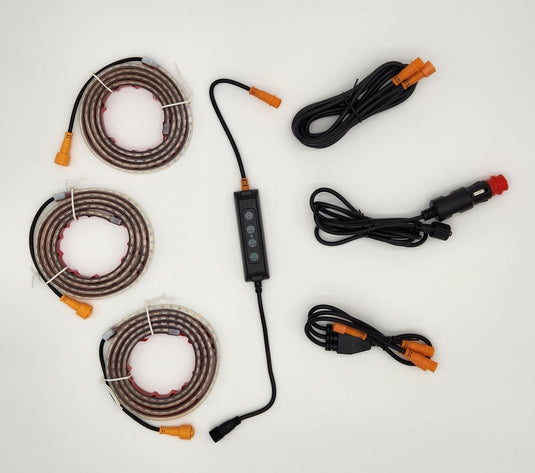 Awning Light kit 3 Strip Tri Colour 30 Second Wing Awning