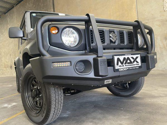 AX 4x4 GEN II Alloy Bull Bar for Suzuki Jimny 3 & 5 Door 2018 - On Max 4x4