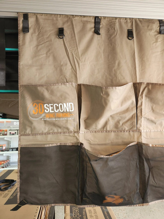 30 Second Wing Awning Large Awning Organiser – Gear Storage for Camping