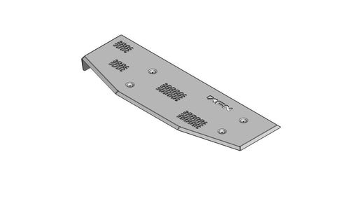 Fuel tank skid plate - Al - Toyota Hilux Revo