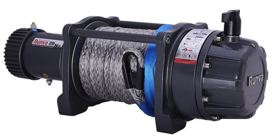 Runva Ewb20000 Premium 12V With Synthetic Rope - Full Ip67 Protection