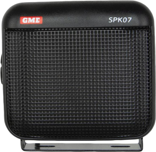 GME 8 Ohm Dust/Water Resistant Extension Speaker with Lead & Plug - Black