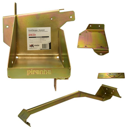 Battery Tray To Suit FORD RANGER/EVEREST 2022 Onwards (Next GEN) & VW AMAROK NF 2022+ Piranha Off Road