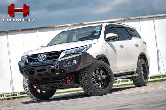 HAMER TOYOTA FORTUNER 2020-Present BULL BAR King Series (Incl. Rated Recovery Points)