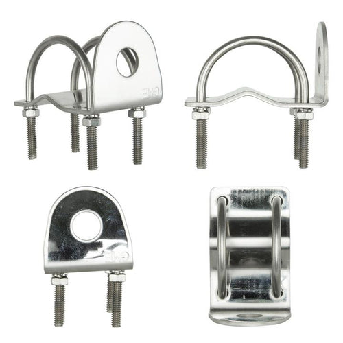 GME Right Angle Bull Bar Bracket - Stainless Steel