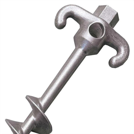 Big Dog Screw - In Pegs™ (350mm) | Soft Ground & Mud Anchoring Pegs - Sold Each Ground Dogs